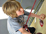 Kindergeburtstag in der Kletterhalle Bergwerk