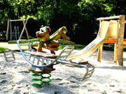 Waldspielplatz an der Monning in Duisburg