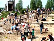 Kindergeburtstag im Brückenkopfpark in Jülich