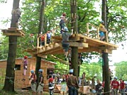 Kindergeburtstag im Kletterwald Hoherodskopf