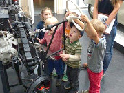 Kindergeburtstag im Verkehrsmuseum Dresden