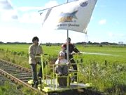 Marschenbahn Draisine Michaelisdonn