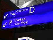 Check in Anzeige
