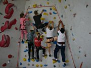 Kindergeburtstag in der Kletterhalle Leipzig