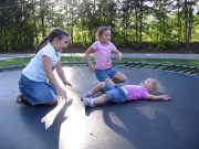 Trampolinspringen ist gesund und macht Spaß