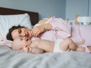 Mutter und Baby