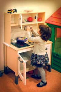 Kinderfreundliche Küche